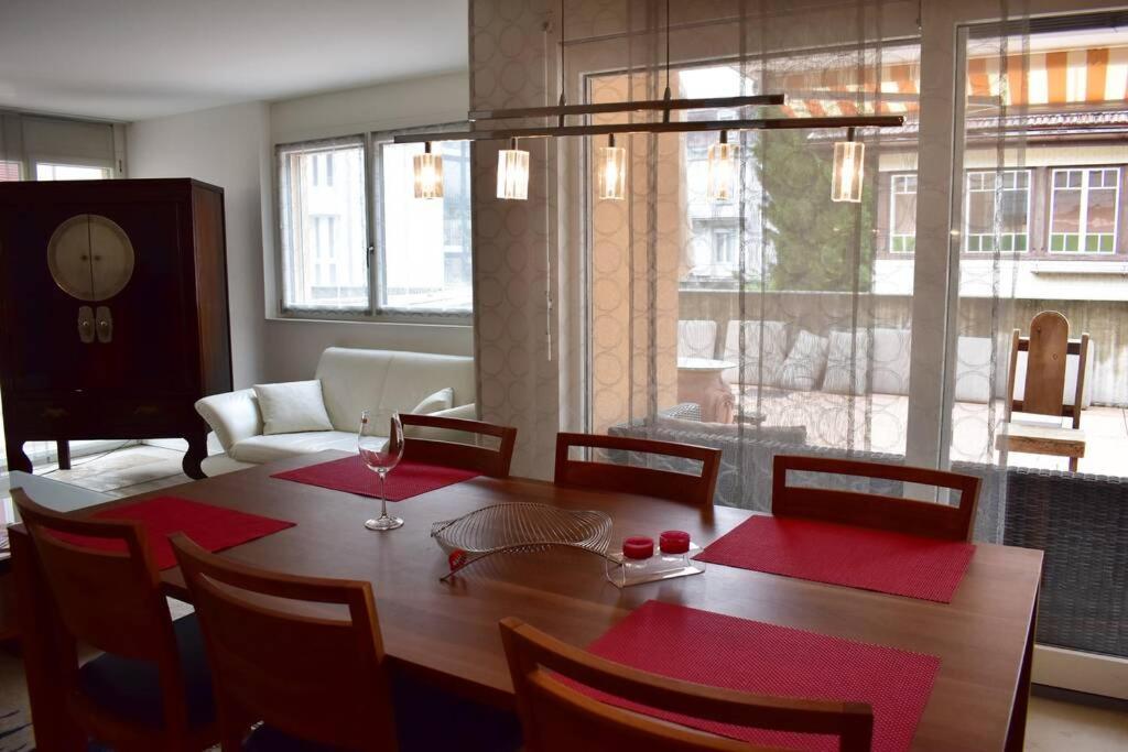 Modern Apartment 모던 펜션 Interlaken Ngoại thất bức ảnh